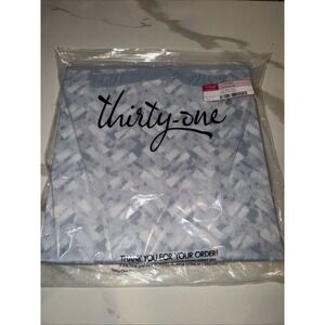 NWT Thirty-One Your Way Storage Cube in Mystic Sky AL22 Blue Storage - W/Blemish